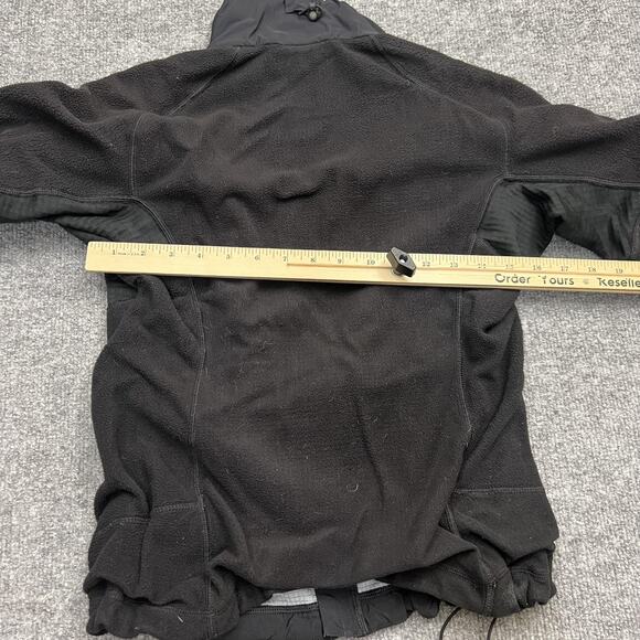 Patagonia Jacket Womens Small Black R Regulator Fleece Full Zip Mesh Lined Warm - Picture 9 of 12